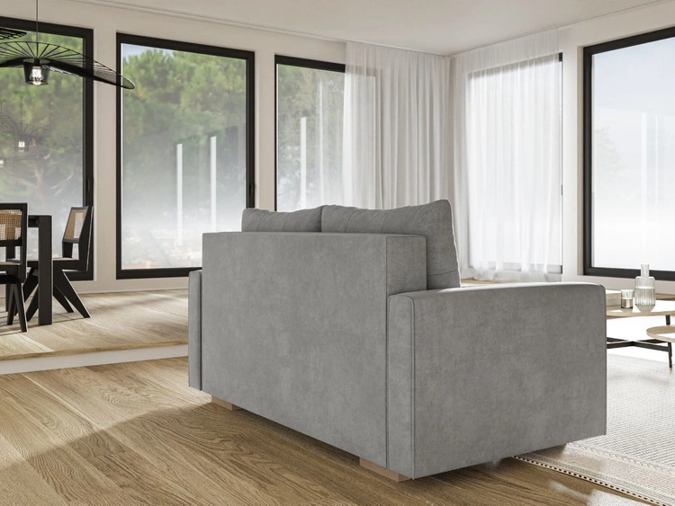 Schlafsofa mit Bettfunktion und Bettkasten Pori Beige