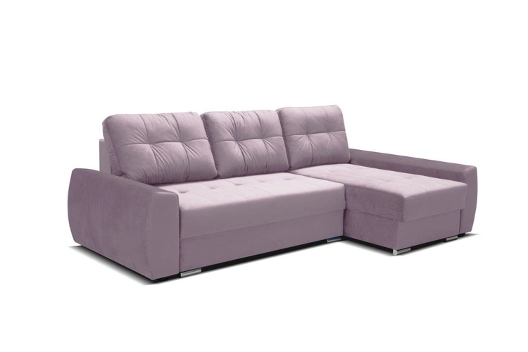 Stilvoll Ecksofa Fenix recht - Rosa