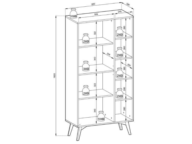 Wohnzimmerset Modena Beige