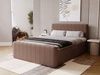 Boxspringbett mit Bettkasten 180x200 Osteno Braun