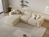 Ecksofa L-Form Links Arizona Beige