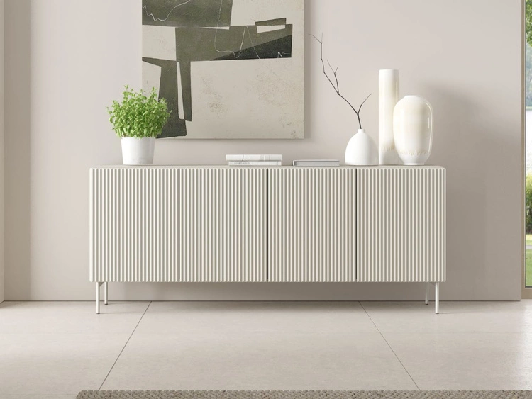 Kommode mit vier Türen Qualita Kaschmir