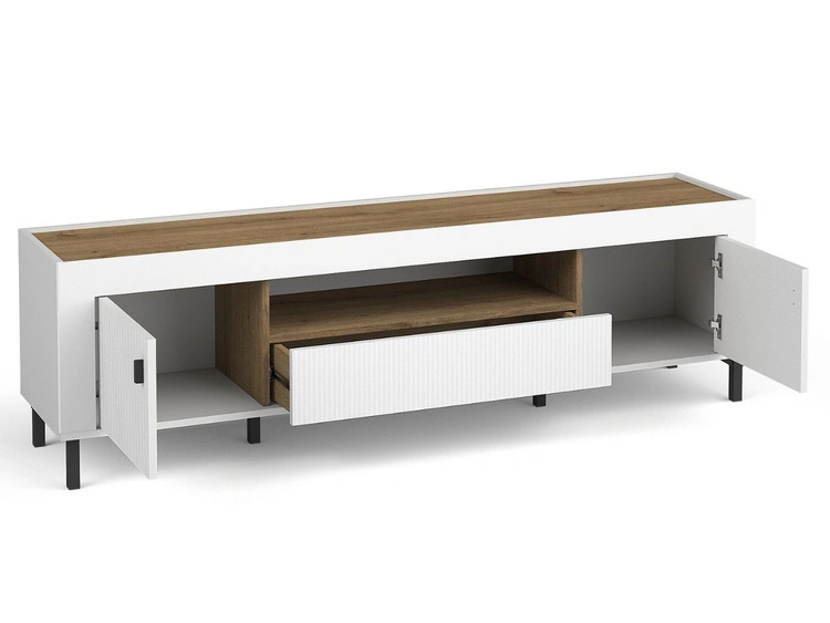 Set für Wohnzimmer Messina Weiß