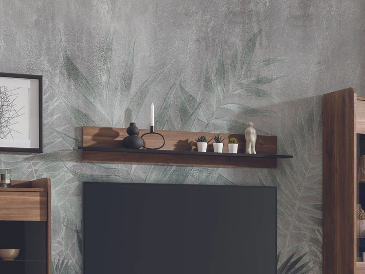 Wandregal 135 cm Vasa Braun