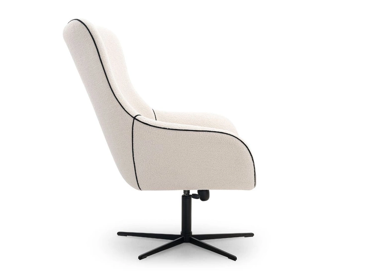 Drehbarer Sessel Deves Weiß