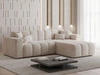 Ecksofa L-Form Rechts Nork Beige