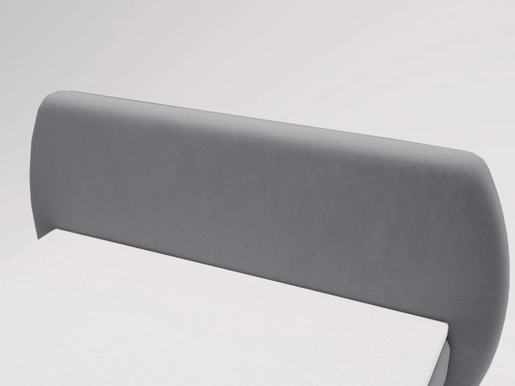 Boxspringbett mit Bettkasten 140x200 Bogota Dunkelgrau