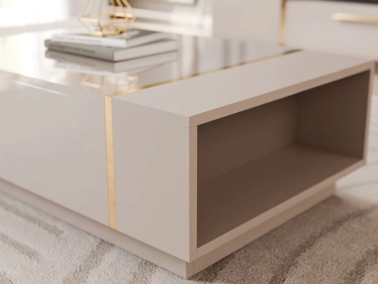 Wohnzimmer-Set im Glamour-Stil Lunelie Kaschmir