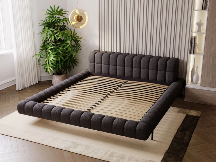 Polsterbett mit Lattenrost 120x200 Imagine Schwarz