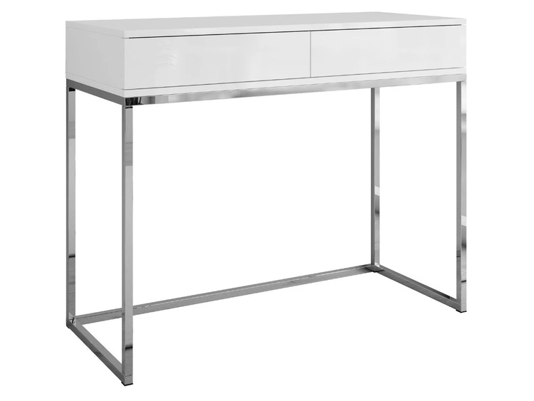 Glänzendes Weiß \ Push to open \ Silber