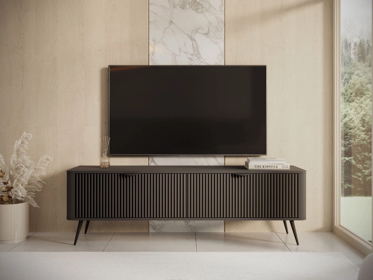 Wohnzimmer-Set Latina Schwarz