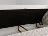 Boxspringbett mit Bettkasten 180x200 Canolo Creme