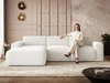 Ecksofa L-Form Links Lavia Hellbeige
