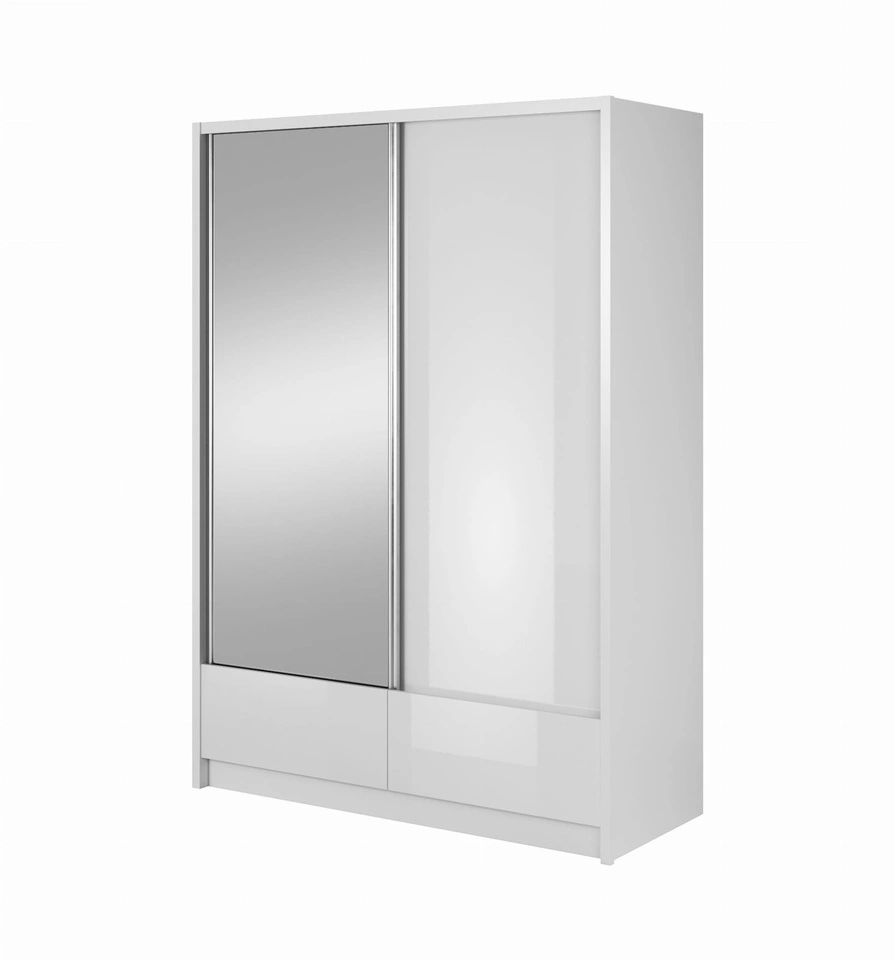 Elegante Schiebetürenschrank mit Spiegel Ariel I 150 cm