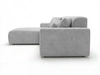 Ecksofa L-Form Links Nork Grau