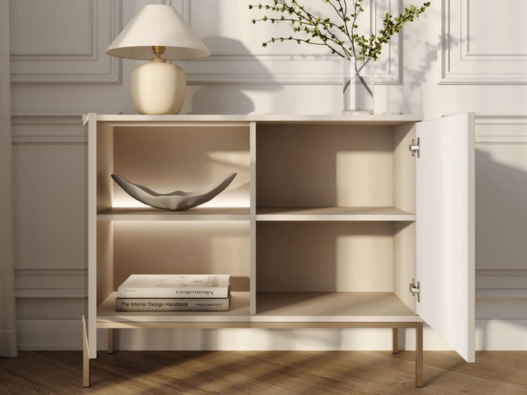 Türkommode mit Led Deo 104 cm Kaschmir