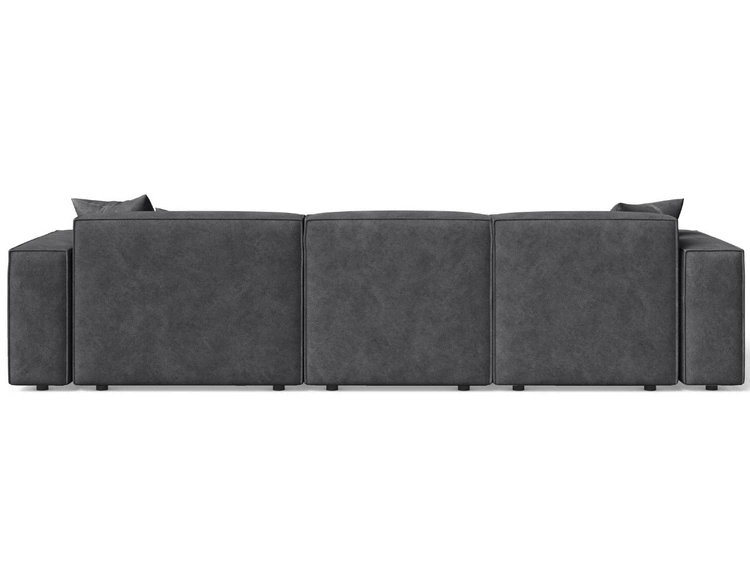 Ecksofa L-Form Rechts Arizona Dunkelgrau