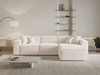 Ecksofa L-Form Rechts Arizona Creme