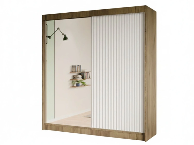 200 cm \ Weiß ||  Handwerk Goldene Eiche \ Ja