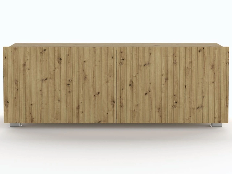 TV-Lowboard mit Türen 100 cm Kioto Artisan Eiche