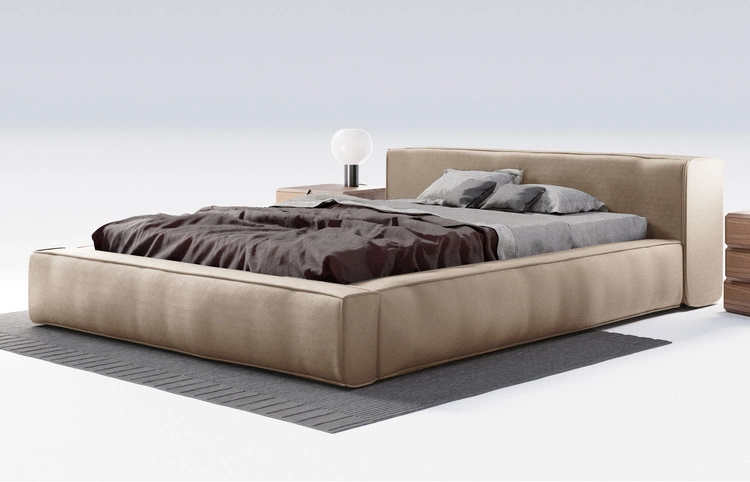 Polsterbett Premium 140x200 Armani - Beige