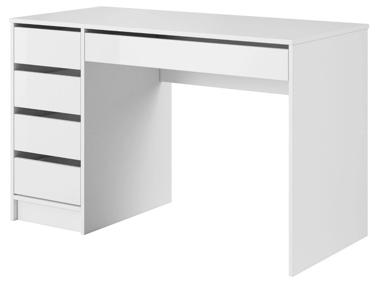 Schreibtisch mit Schubladen Anes Weiß Matt