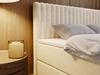 Boxspringbett mit Bettkasten 180x200 Marbella Beige