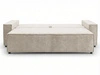 Schlafsofa mit Bettfunktion und Bettkasten Sivra Beige
