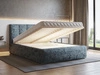 Polsterbett mit Bettkasten 180x200 Story Blau
