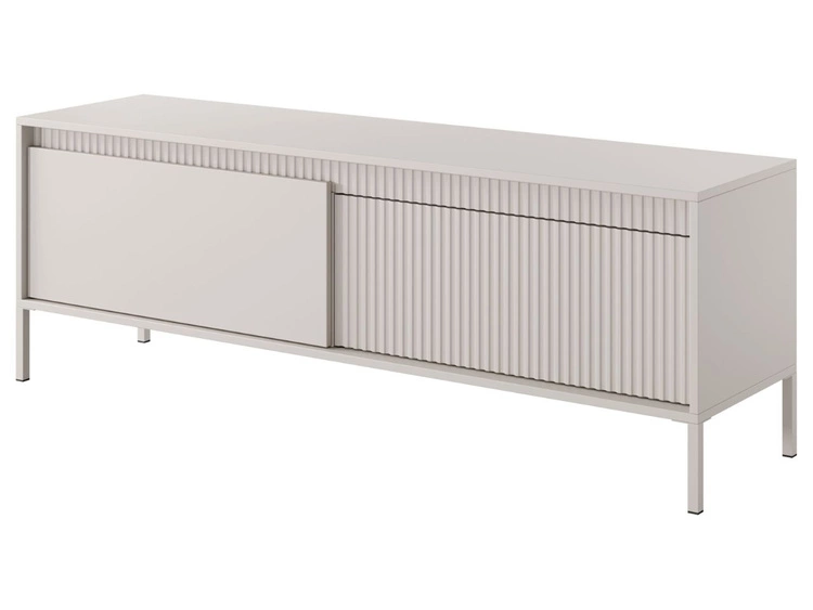 TV-Lowboard mit Türen 153 cm Sorano Beige