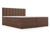 Boxspringbett mit Bettkasten 180x200 Mocca Braun