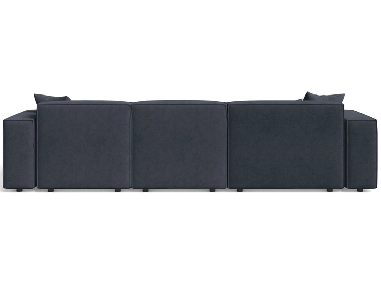 Ecksofa L-Form Links Arizona Dunkelgrau