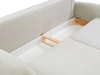 Schlafsofa mit Bettfunktion und Bettkasten Alta Hellgrau