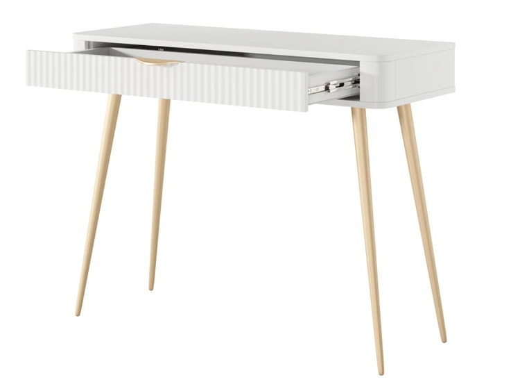 Wohnzimmer-Möbelset Latina Weiß