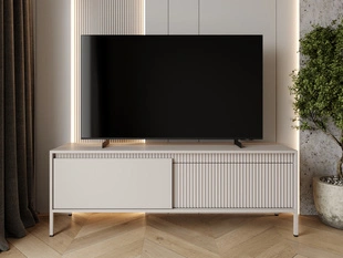 TV-Lowboard mit Türen 153 cm Sorano Beige