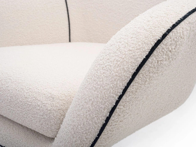 Drehbarer Sessel Deves Weiß