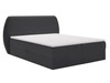 Boxspringbett mit Bettkasten 180x200 Bogota Schwarz