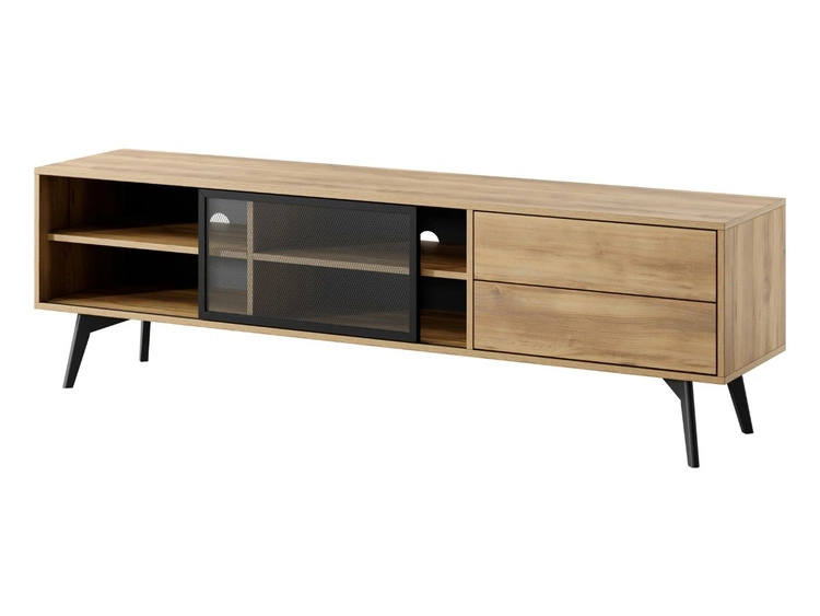 Wohnzimmerset Soil Barock Eiche, Schwarz