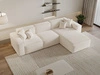 Ecksofa L-Form Rechts Arizona Creme