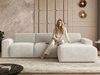 Ecksofa L-Form Rechts Lavia Hellbeige