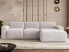 Ecksofa L-Form Rechts Lavia Grau