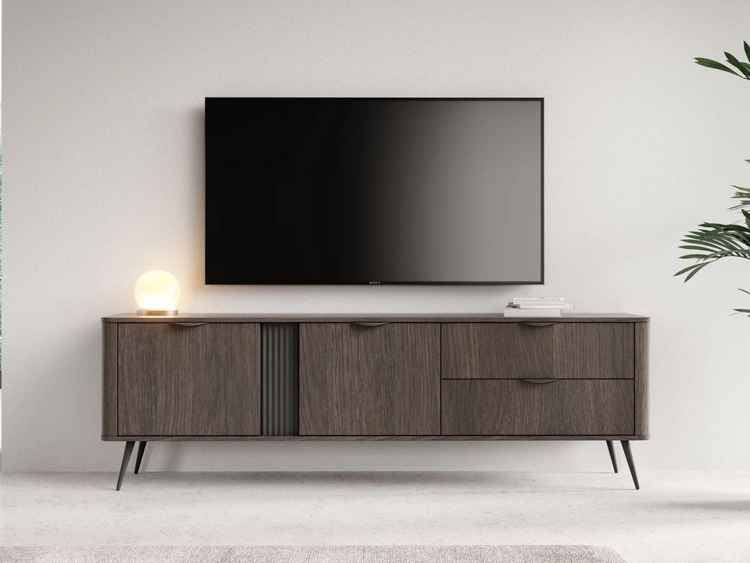 TV-Lowboard mit Türen und Schubladen 195 Magico Eiche Dunin