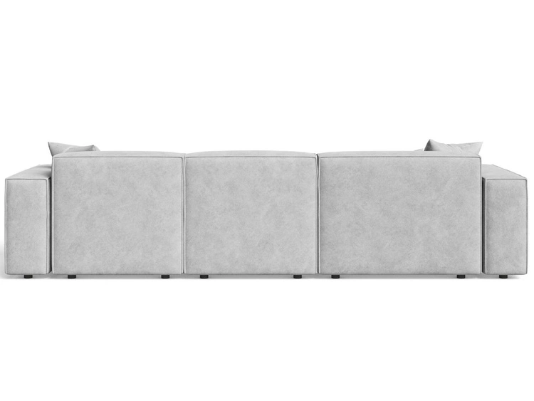 Ecksofa L-Form Links Arizona Hellgrau