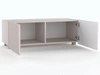 Set mit zwei TV-Lowboard mit Türen 100 cm Kioto Cashmere