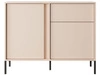 Kommode mit Türen und Schublade Dego Beige