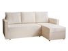 Ecksofa L-Form mit Schlaffunktion und Bettkasten Vasto Beige