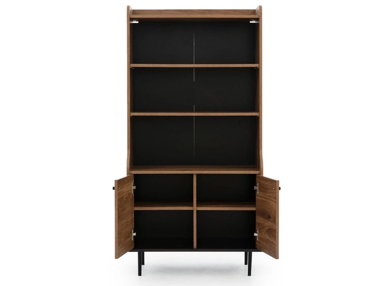 Regal mit Türen Vasa Braun