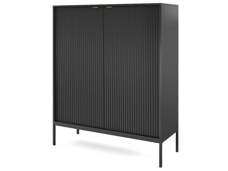 Türkommode Amber Schwarz