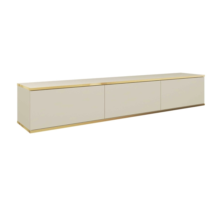 Hänge Lowboard-TV Beige Diolo 175 cm