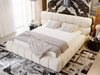 Polsterbett mit Bettkasten und Lattenrost 160x200 Mellow Beige